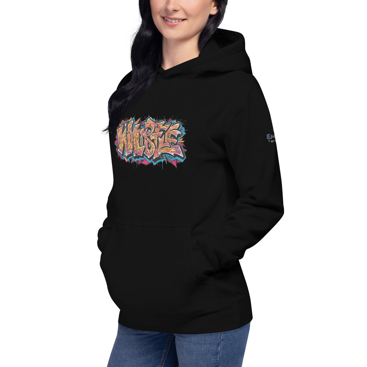 Wild Style I - Sweat à capuche – vue de face
