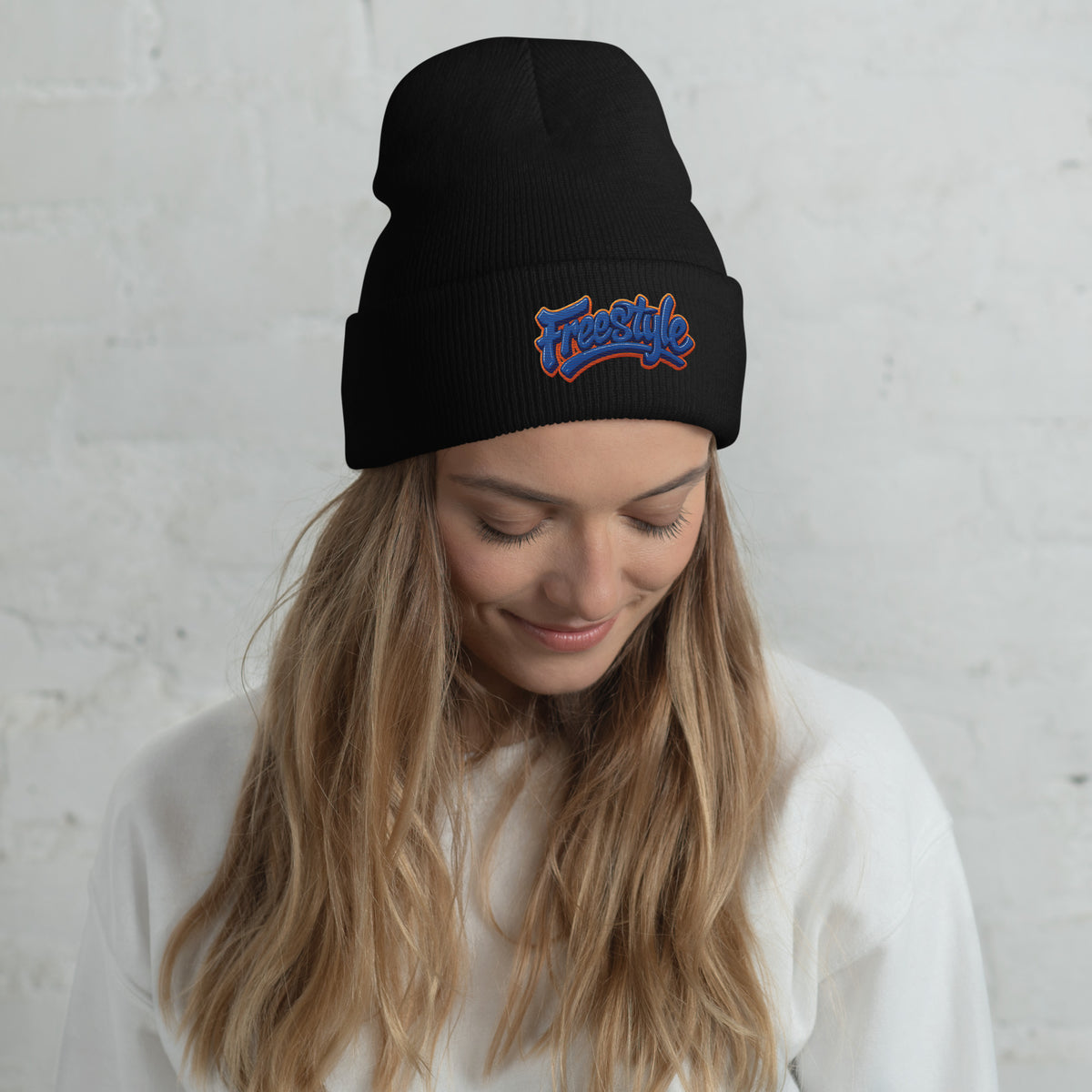 Bonnet – Freestyle – noir – vue de face