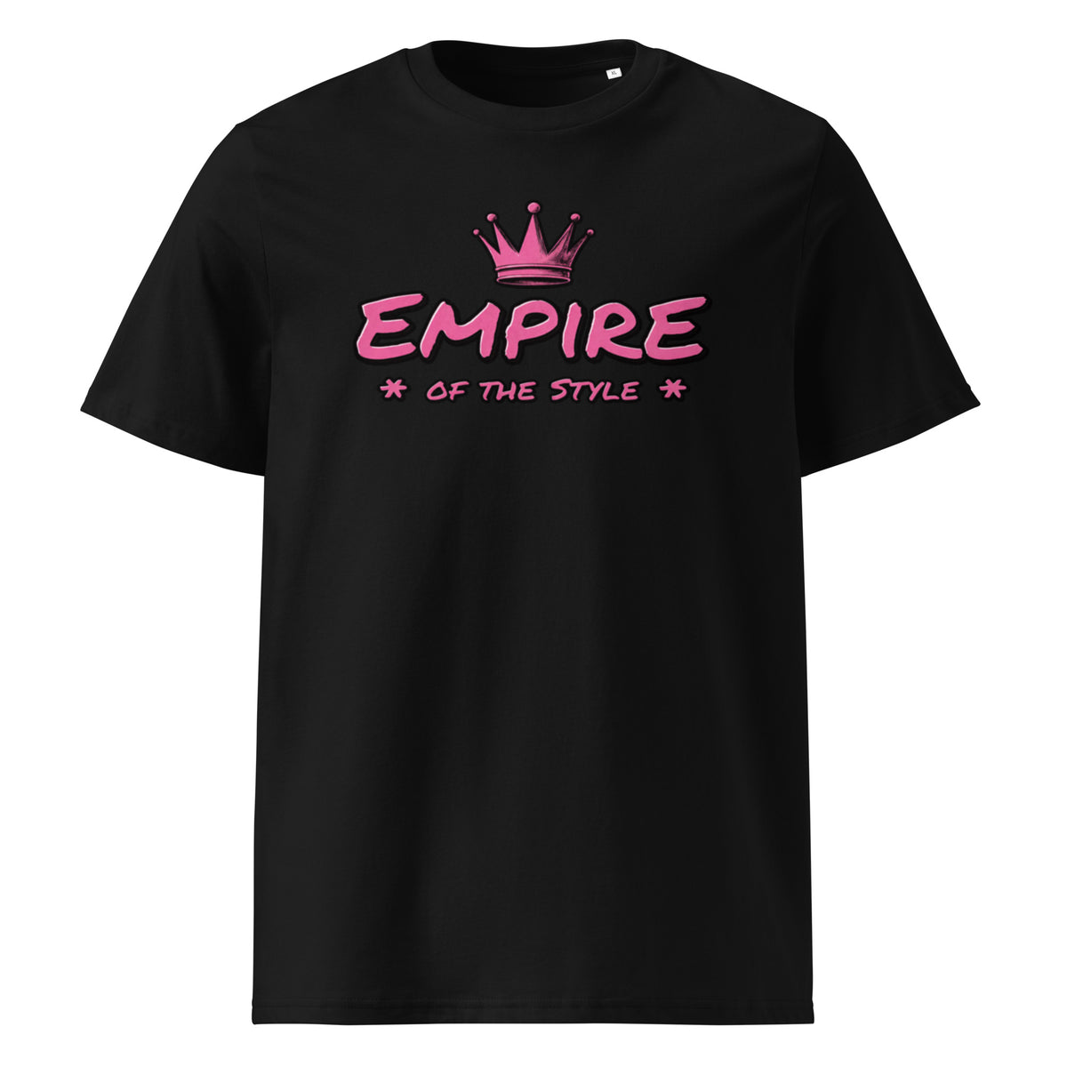 Bio-T-Shirt – Empire of the Style – Schwarz – Vorderansicht